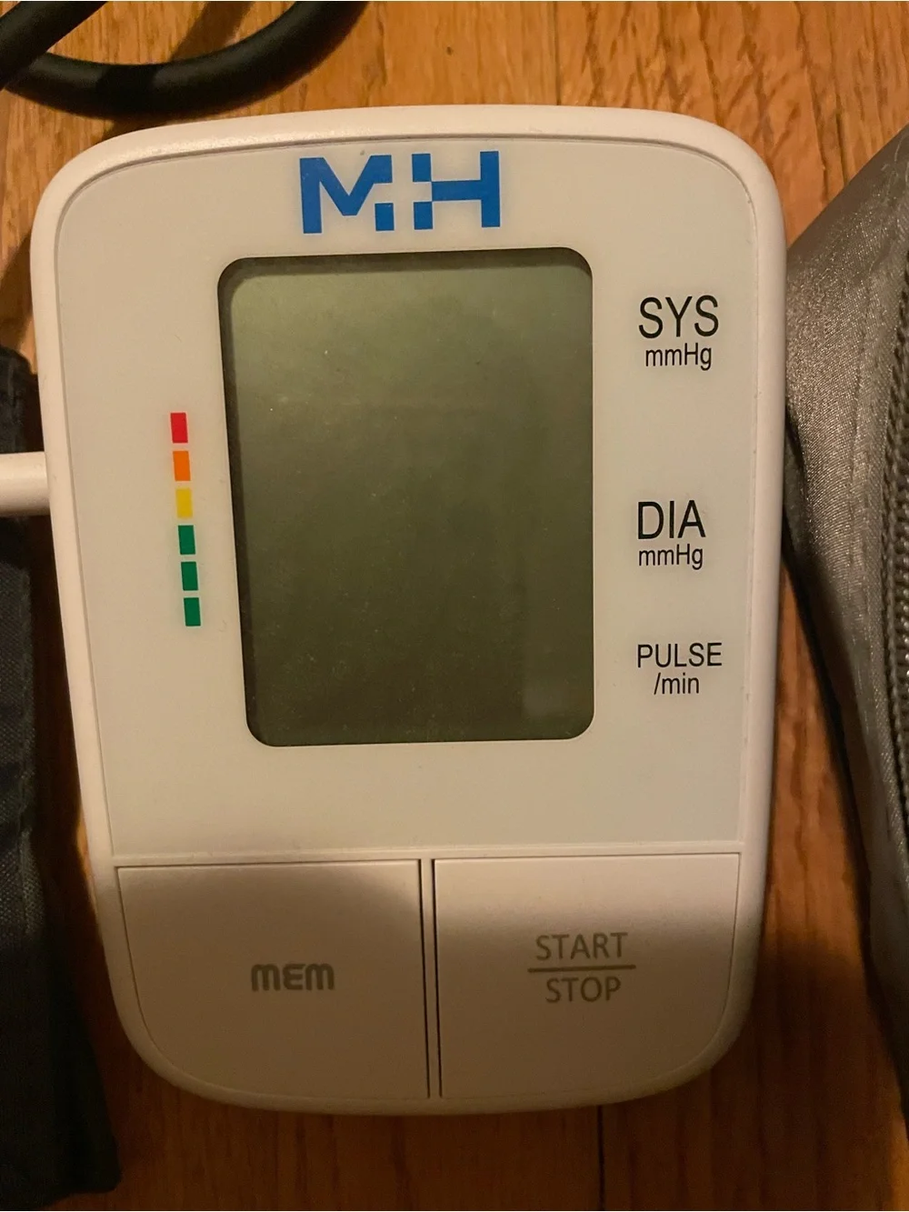 White Digital Blood Pressure Monitor - Upper Arm
